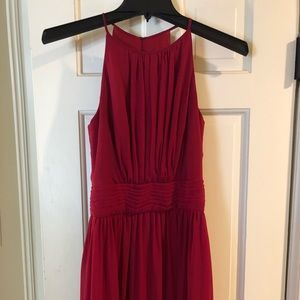 Red Bridesmaid dress